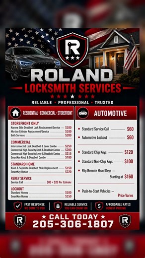 Roland Locksmith Services LLC Roll Out!!! 🔑🥳