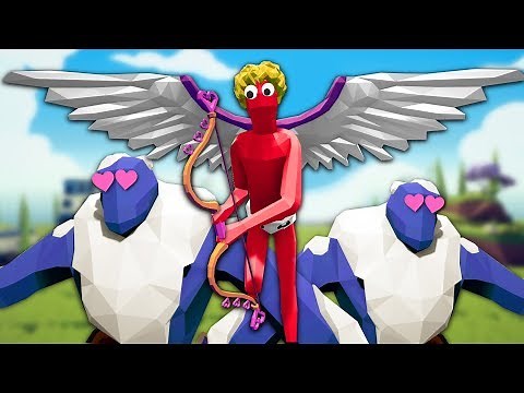 Cupid Controls EVERYTHING - Totally Accurate Battle Simulator (TABS)