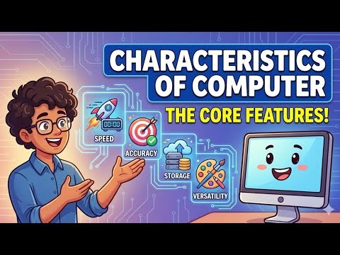 Characteristics of Computer | Core Features & Functions Explained