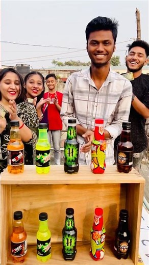 Bottle game match the colors #challenges #game #games #colors #games #nehaamir #shorts