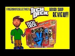 Tech Deck "Board Shop" Review!!