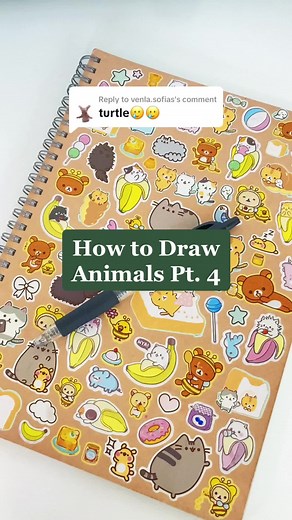 How to Draw Animals Pt. 4: Turtle Drawing Tutorial