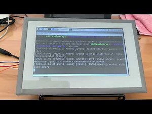 Run the Python Flask Web GUI Demo | Chipsee Industrial Panel PC HMI