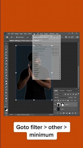 Photoshop Hack to Clean Up Rough Edges Fast