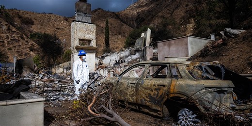 Much-needed rain triggers mudslides, debris flows in Los Angeles burn-scar areas