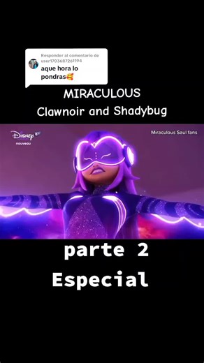 La lutte héroïque de Shadybug et Clawnoir