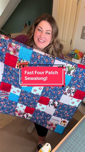 This fast four patch quilt is one of my favorite beginner quilting projects 🧵✨ You can finish this baby quilt in a day, customize it with fun fabrics, and it’s perfect for gifting. If you’re new to quilting or just want a quick, satisfying sew, this one’s for you! Original Pattern Credit: Fast Four Patch Quilt Amy Smart with Diary of a Quilter #beginnerquilting #fastfourpatch #babyquilt #easyquilt #handmadequilt