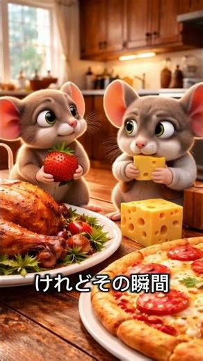 田舎のネズミと都会のネズミ 〜自分に合った場所〜#朗読 #童話 #shorts