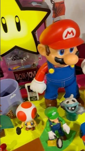Super Mario Brothers collection up close! #supermario #collection #figure #movie #toys #nintendo