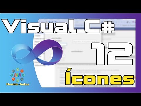 C# - Aula 12 - Alterar ícone do projeto e do formulário. | Aprenda alterar ícone padrão do programa.