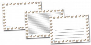 Goat Landscape Page Borders