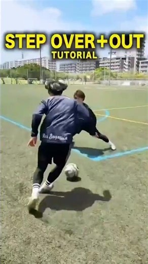Master the Step Over Like a Pro ⚽🔥#stepover #dribblingskills #phonk#shortsfeed #football