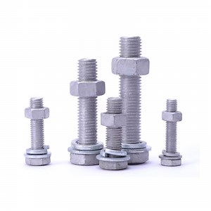 [Hot Item] A490 Grade 10.9 Heavy Hex Structural Bolts 1 1/2 Inch Nut and Washers ASTM A325 Galvanized Hexagon Bolt Screw