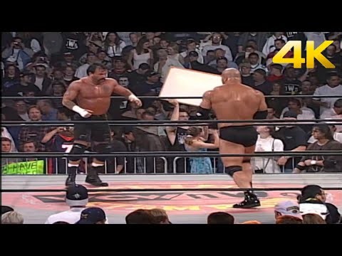 WATCH IN 4K 60 FPS: Goldberg vs. Saturn | WCW Spring Stampede 1998