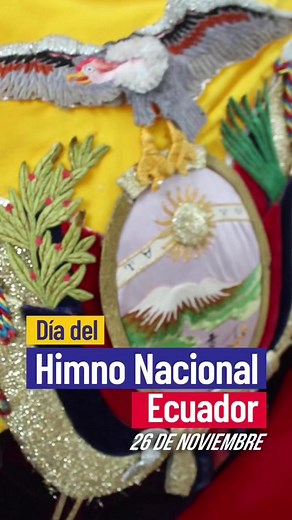 El Himno Nacional del Ecuador, es uno de los símbolos patrios que no solo representa nuestra historia y cultura, sino que refleja nuestra identidad a cualquier lugar al que vayamos. 🇪🇨 #ElNuevoEcuador