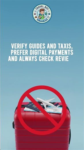 How to avoid travel scams
