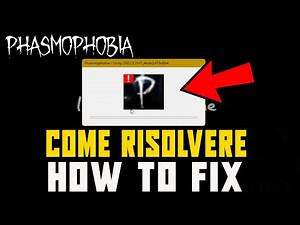 PHASMOPHOBIA - error Unity 2022.3.31f1 | HOW TO SOLVE THE STARTUP PROBLEM on PC #tutorial