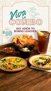 Lunch just got muy delicious. Our new Viva la Combo lunch special is our lunch, your way - all at a great price 🌮 | Blanco Cocina Cantina