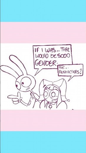 🏳️‍⚧Jax Gender Goals, Trans Fem Comic🏳️‍⚧#theamazingdigitalcircus #transfem #jaxdigitalcircus