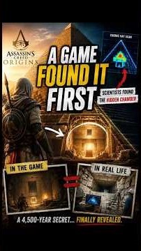 Assassin's Creed Origins showed players a hidden chamber inside the Great Pyramid