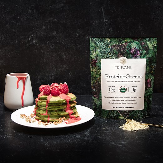 Organic. Plant Based. Protein   Greens from Truvani