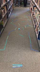 Last week, students in the CMS Library created a Maker Space project. Maker Space provides an opportunity for students to create, build and play! The ball that is being raced through the course is controlled by an iPad! | Cassville Public Schools