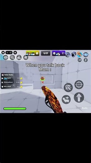 When You Talk Back… You’re Cooked 😭 Rivals Trick Shot #shorts