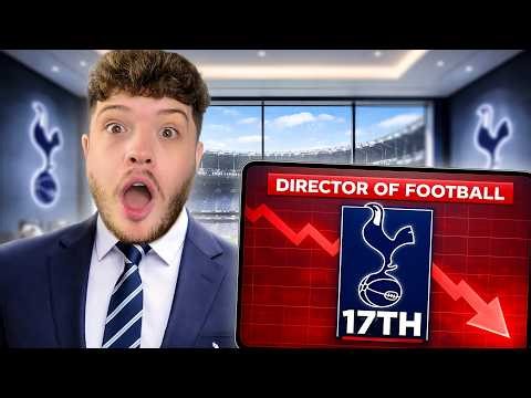 I Became Tottenham’s Director of Football