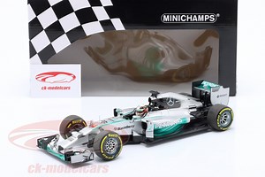 L. Hamilton Mercedes F1 W05 #44 Formula 1 World Champion 2014 1:18 Minichamps