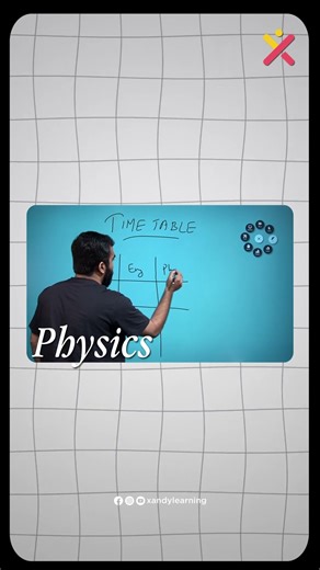 How to Create Time Table For Upcoming Exams 🛑 Best Study Hack by Ajmal Sir | XandYlearning