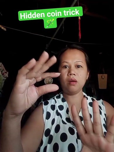 Easy coin trick 🪄 with tutorial 🤗