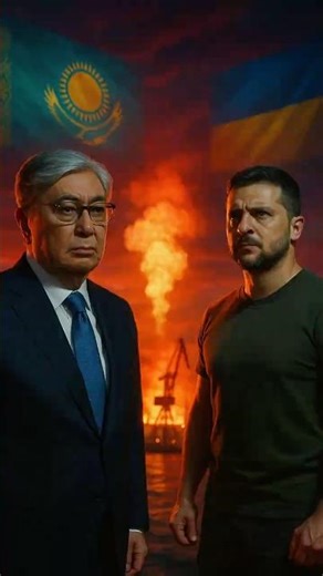 Is Ukraine attacking Kazakhstan? / Key port shut down #nexta #news #ukraine