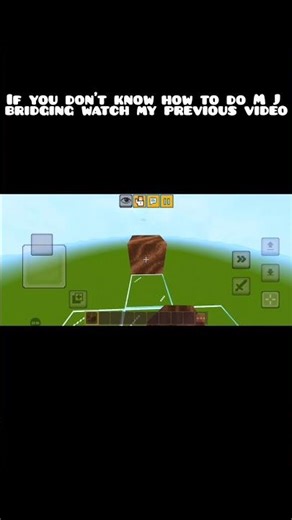 I Found The FASTEST Bridging Method in Minecraft! 🤯⚡ (Mobile OP) #minecraft #minecraftshorts #mcpe