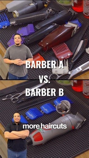 One Barber Uses 4-6 Tools. The Other Uses 1