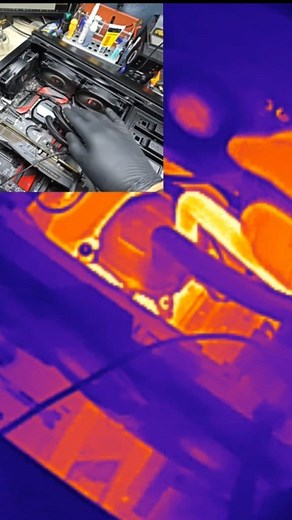 42K views · 651 reactions | A costumer brought us his pc for maintenance and we found that his watercooler failing to cool the CPU ...CPU temp reaches 100c in seconds... #foryoupage #gaming #professional #tunisia | Dr Console & Pc | Facebook