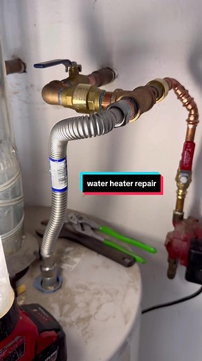 replacing some check valves above a water heater🔧 | Installing A Water Heater