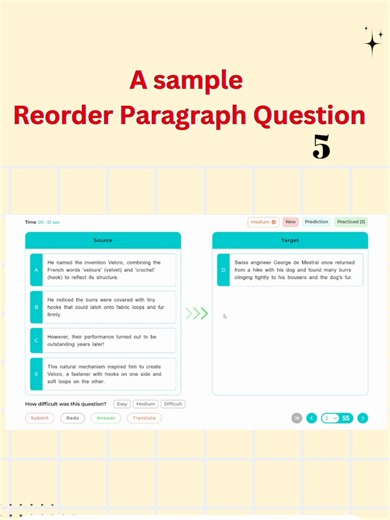 Reorder Paragraph Tips for PTE Exam Preparation