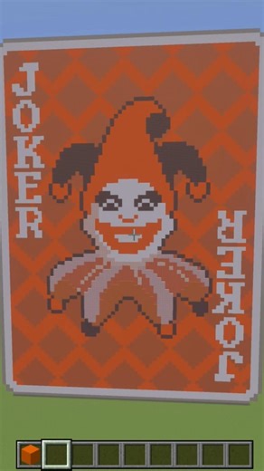 Building every balatro joker in minecraft part 2 #balatro #minecraft #gaming #art #pixelart