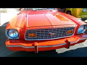 1976 Ford Mustang II Ghia Red NSmyrna 0508215756
