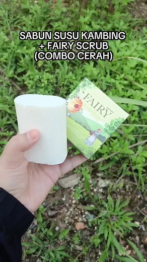 Pakai dua2 ni konsisten memang akan nampak hasilnya😍😍😍, so nak kulit gebu boleh cuba 🤭🤭🤭 #sabunmurah #fairyscrub #sabunviral #fyp #fairyscrubsoapthailand #sabunputih #sabunsusukambing #sabunsusukambingviral #combo