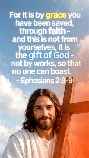 Ephesians Chapter 2:8-9 Bible Verse| #scripture #godsword #bible #jesus #scriptureoftheday