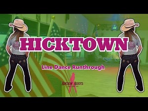Hicktown - Jason Aldean: Line Dance Runthrough