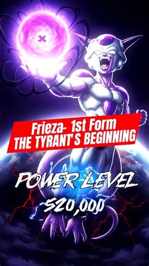 FRIEZA- ALL TRANSFORMATIONS POWER RANKING