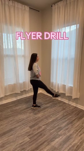 Anyssa Salazar on Instagram: "Flyers, stretch & do your drills or your heel stretches will end up looking like mine🥹 #cheertips #cheerleadingtips #flyerdrills #coachanyssa"