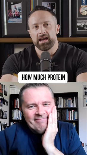 How much protein do you really need? In my new episode with @mackinprof , the most cited protein researcher in the world, we break down the truth: The RDA isn’t enough for anyone training seriously. Once you move from “prevent deficiency” to “optimize performance,” the picture changes… but not as much as people think. Stu explains that most of the benefits plateau around 1.6 g/kg, and even though intakes as high as 2.2 g/kg (1 g/lb) can offer tiny extra gains, the returns get drastically smaller