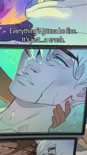 Perri on Instagram: "Yeah, so what exactly is happening in these panels??? 😉 Wanna meet Airik sooner and find out how he reacts to feeling ✨feelings✨ once he realizes the sensation in his chest isn’t a heart attack? Then, you should sign up for an ARC! 📖 The Wildborn is a spicy, dark sci-fi alien romance by Perri Torani 📚 Add on Goodreads! Tropes for The Wildborn: 🩵 Tormented, emotionally repressed MMC 🩶 Sad, soft FMC 🩵 Forced proximity 🩶 Obsessive & Protective MMC 🩵 What is a ‘kiss’? 🩶