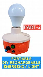Part 2 | Portable DIY Rechargeable Emergency Light Assemble and Wiring Connection #TechTutorial #TechInnovation #TechEducation #DIY #DIYProjects #Electronics #Electrical #Engineering #Technology #Innovation | Madiskartech