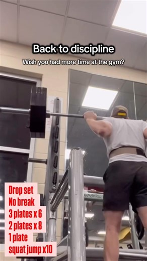 Drop sets work #fitnessmotivation #consistency #discipline #motivation #exerciseroutine