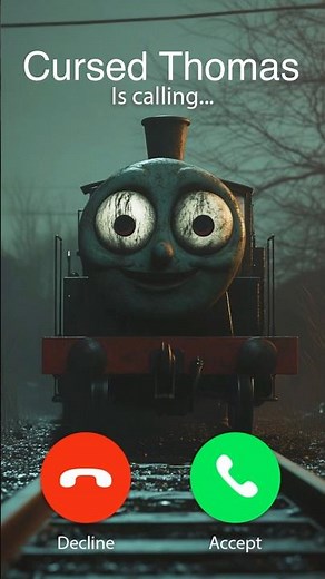Cursed Thomas 3AM Jump-scare! 💀#cursed #cursedthomas #thomasthetankengine #jumpscare #3am