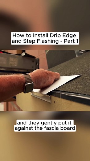 How to Install Drip Edge and Step Flashing